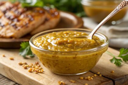 Homemade Honey Mustard Barbecue Sauce Recipe