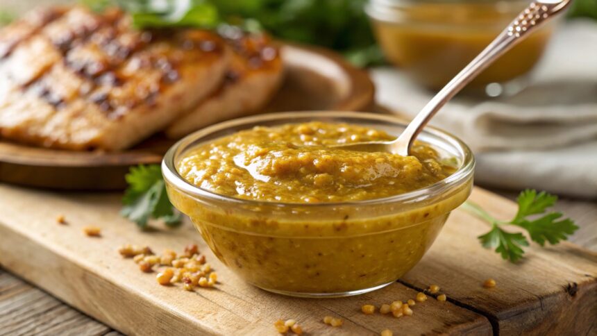 Homemade Honey Mustard Barbecue Sauce Recipe