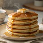 American Style Pancakes with Simple Pantry Ingredients 