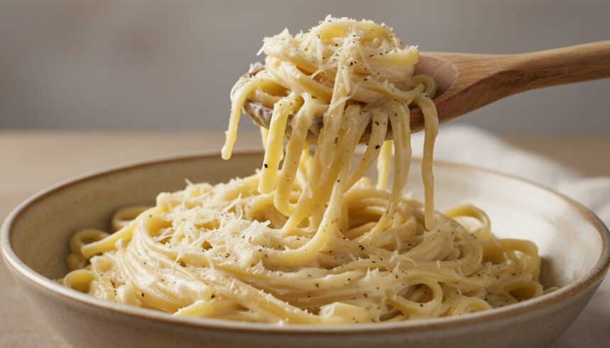 How to make Creamy Italian Alfredo Pasta 