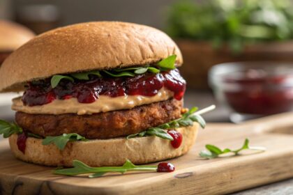 peanut butter jelly burger