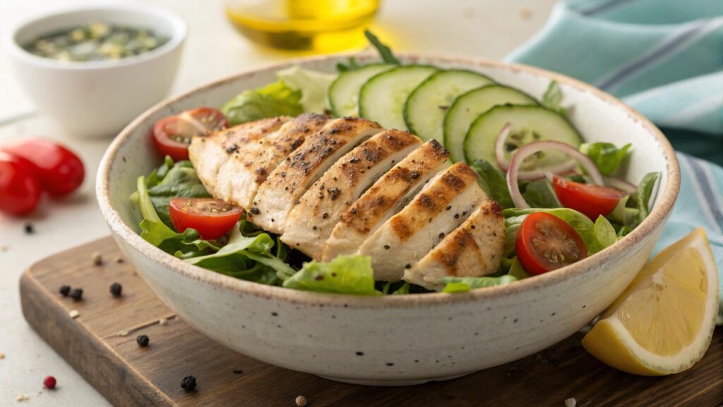Grilled Chicken Salad Meal for Weight Loss