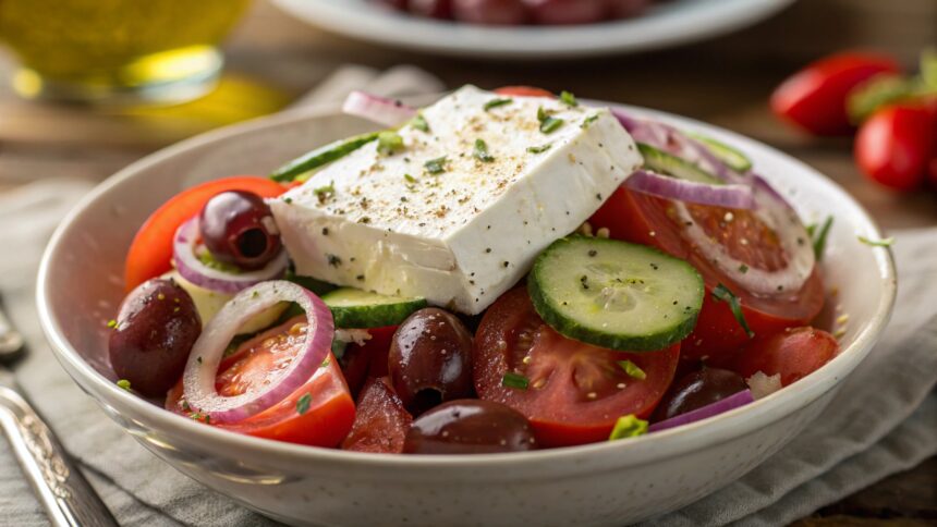 Make a Classic Greek Salad with the Right Balance of Flavors 