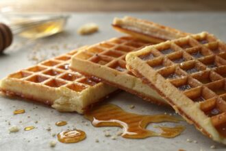 Crispy Waffle Recipe Without Milk Light & Delicious