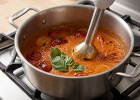Fresh Roasted Tomato Basil Soup Recipe