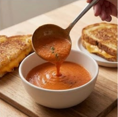 Fresh Roasted Tomato Basil Soup Recipe