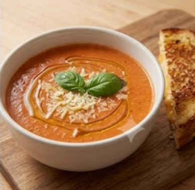 Fresh Roasted Tomato Basil Soup Recipe